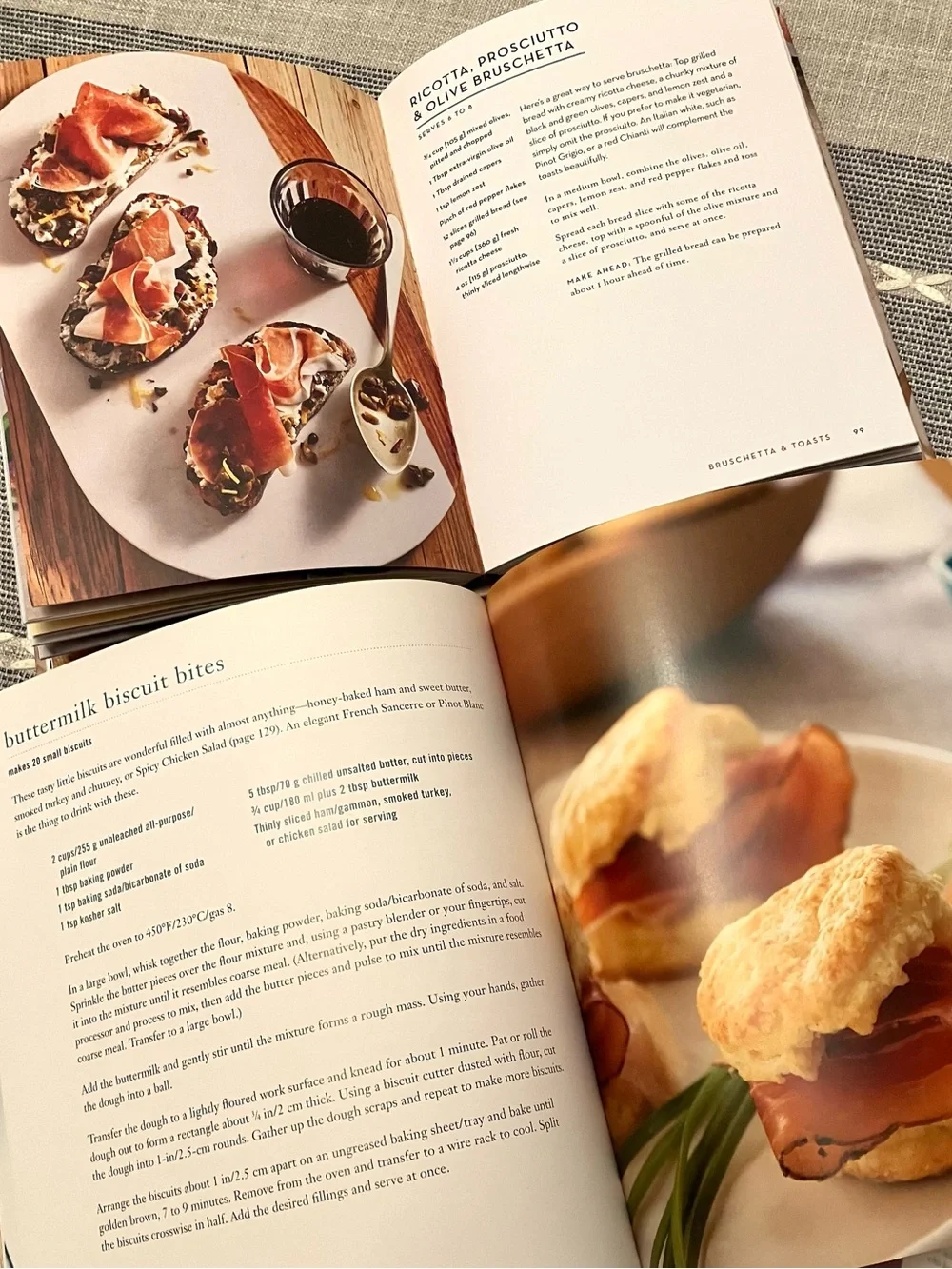 2 Wine & small plates cookbooks with 2-sided Wine and Food Matching Wheel